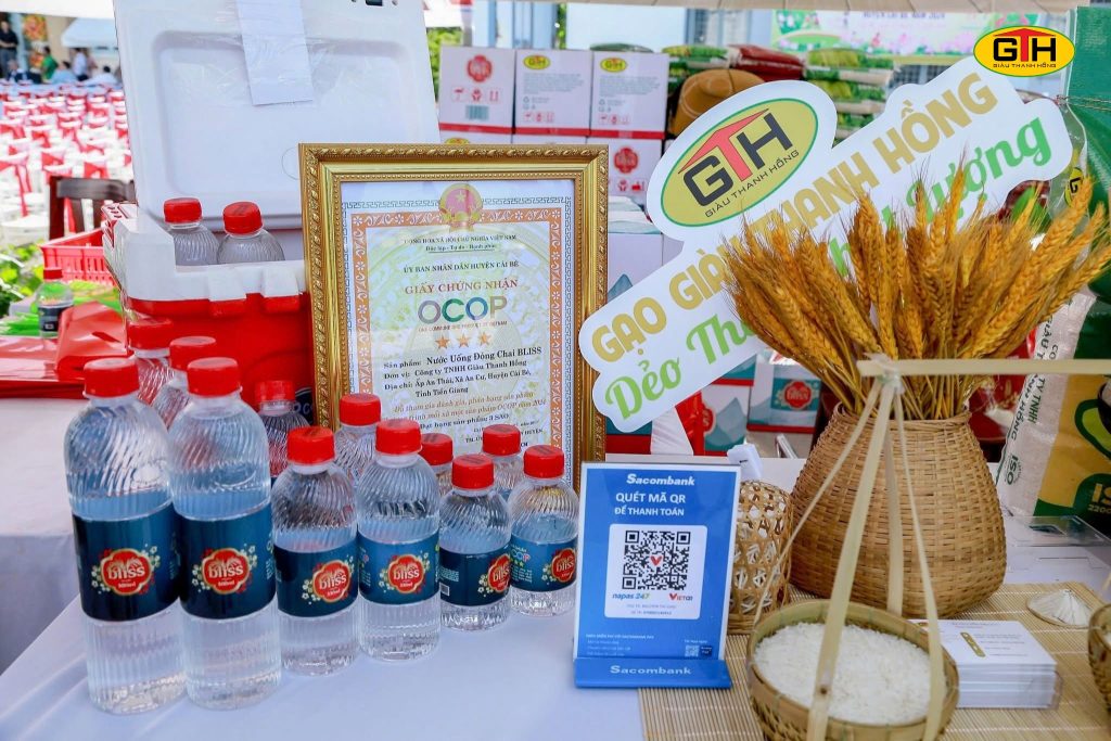 Gạo Giàu Thanh Hồng – Mang giá trị hạt gạo Việt đến Lễ hội Văn hóa – Du lịch Làng cổ Đông Hòa Hiệp