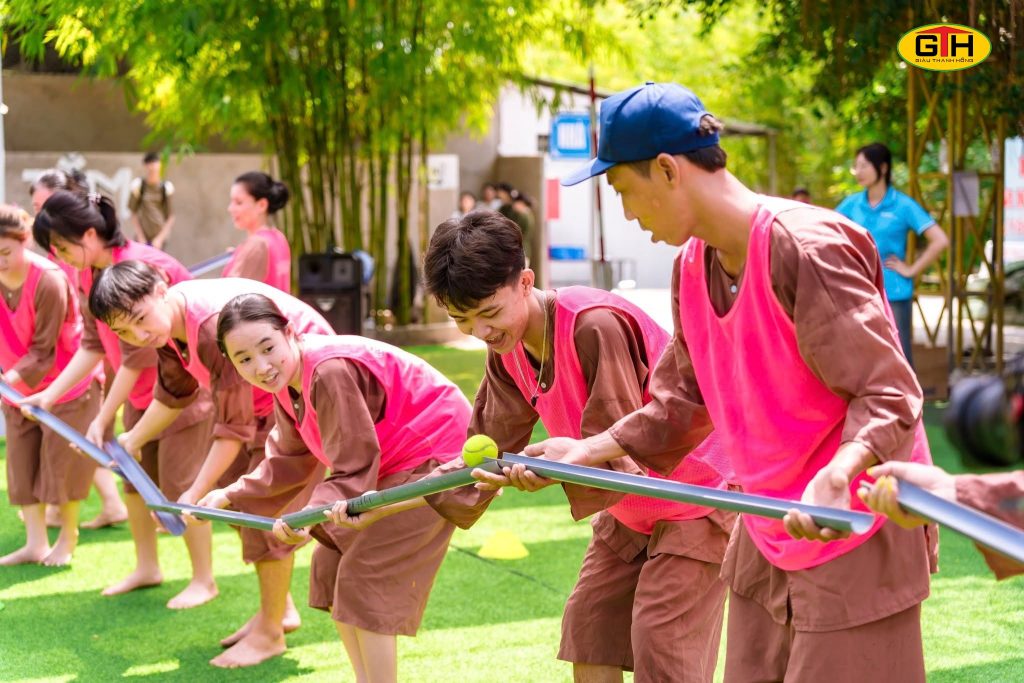 Gạo Giàu Thanh Hồng "vượt thử thách, bật tinh thần đồng đội" cùng Team Building hằng năm